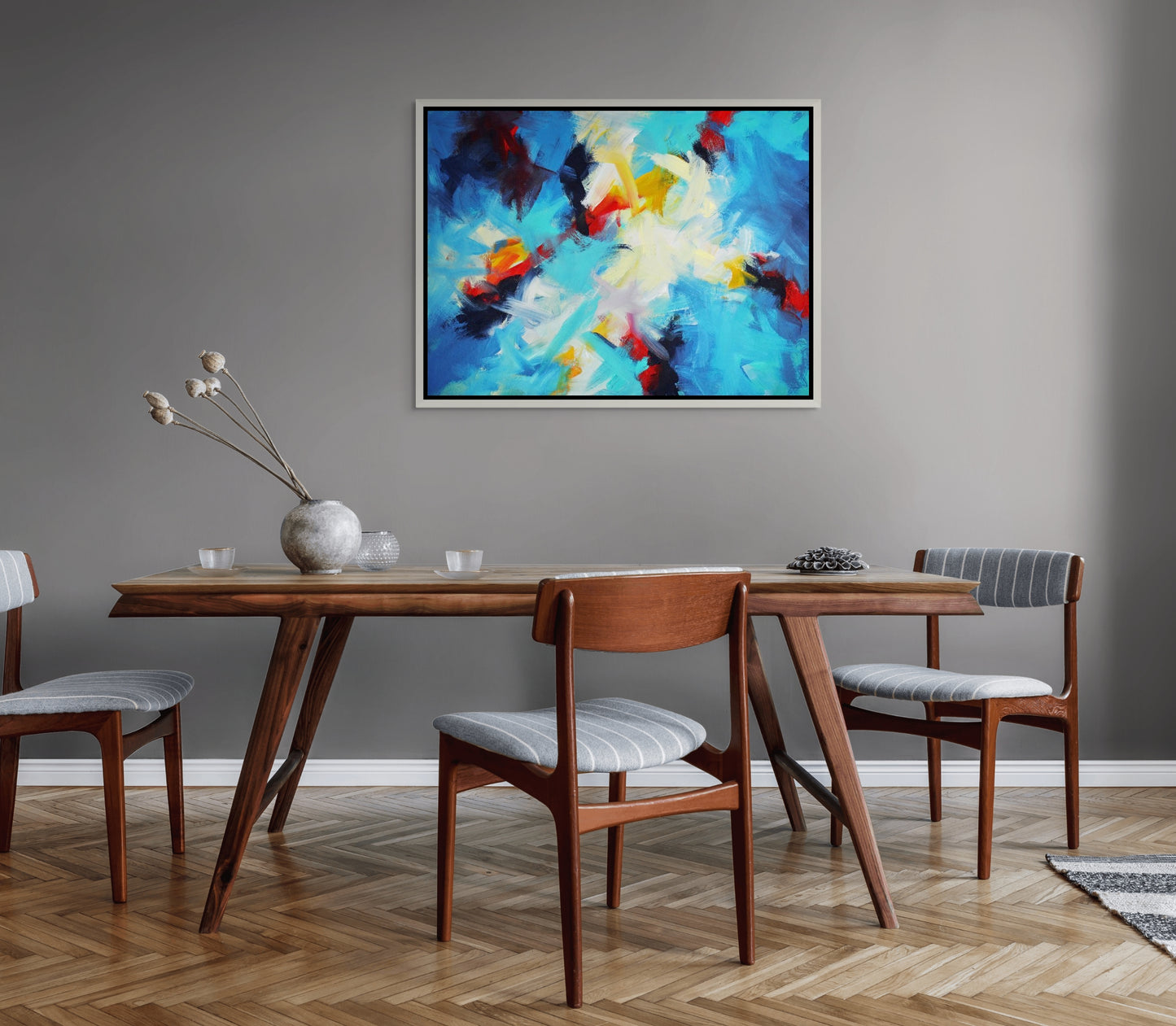 Swirling Star 36" x 48"