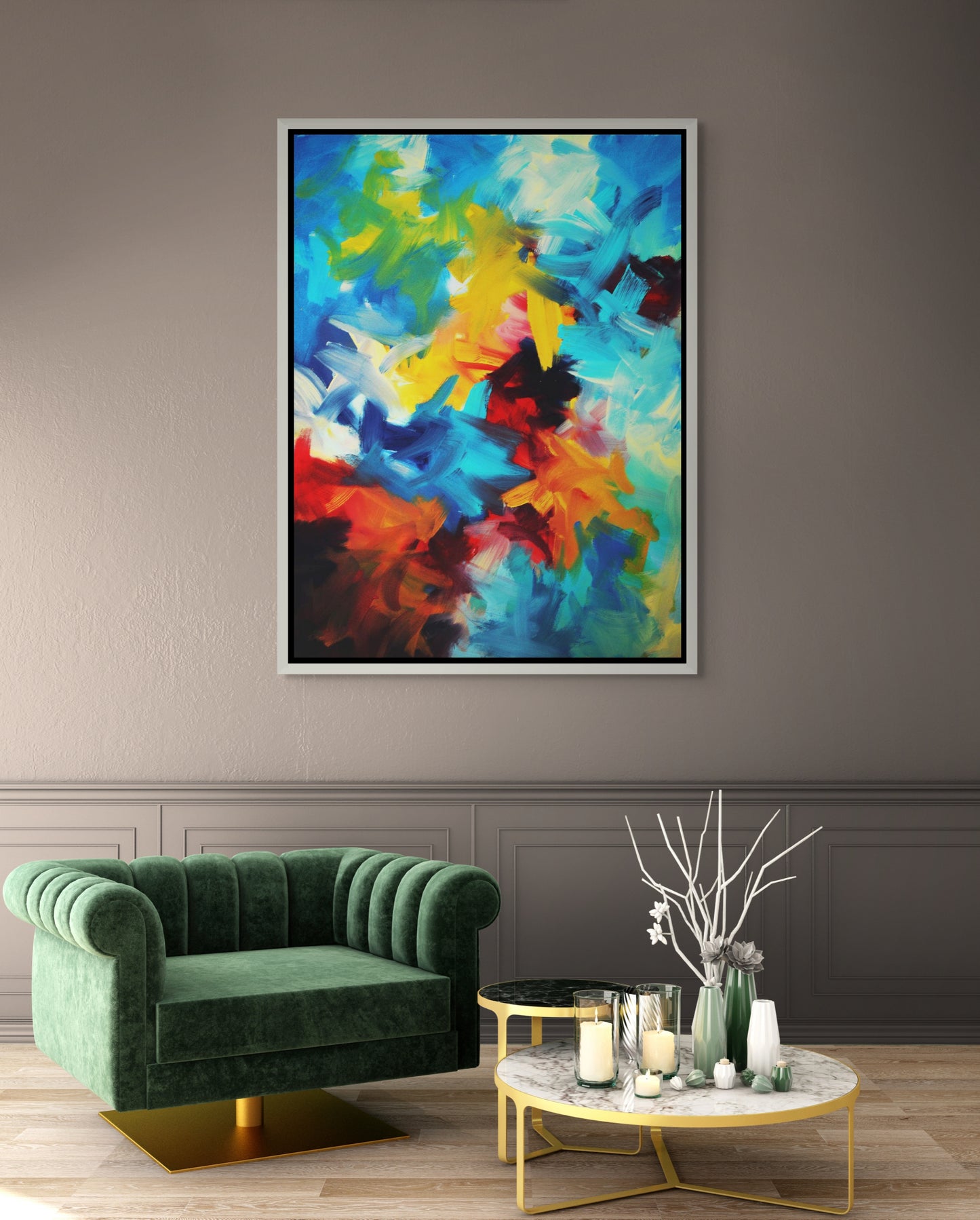 Wildfires 36" x 48"