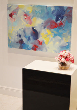 "Swirling Waters 030119B" 24" x 36"