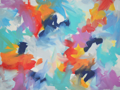 "Summer Flowers 051419" 36" x 48"