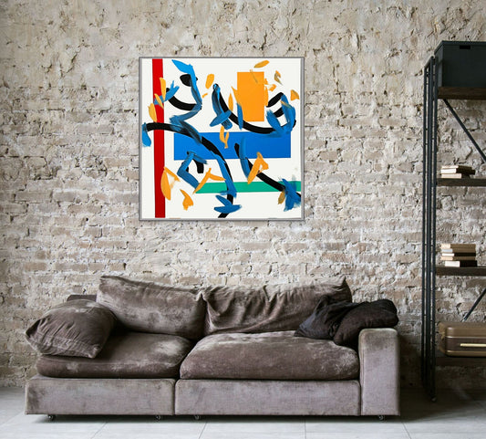 Flutter 36" x 36"