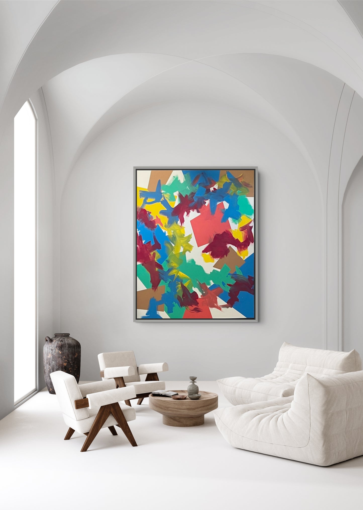 Joyful Commotion 48" x 60"
