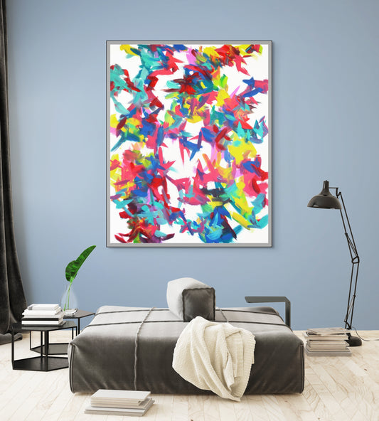 Party Time  48" x 60"