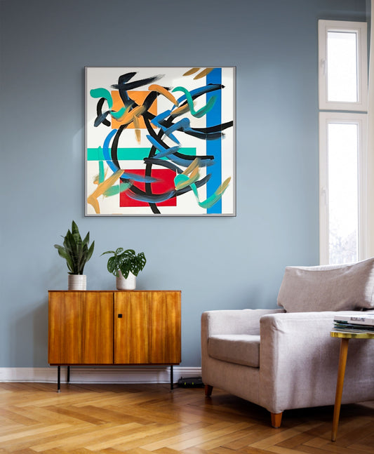 Storm 060125 36" x 36"