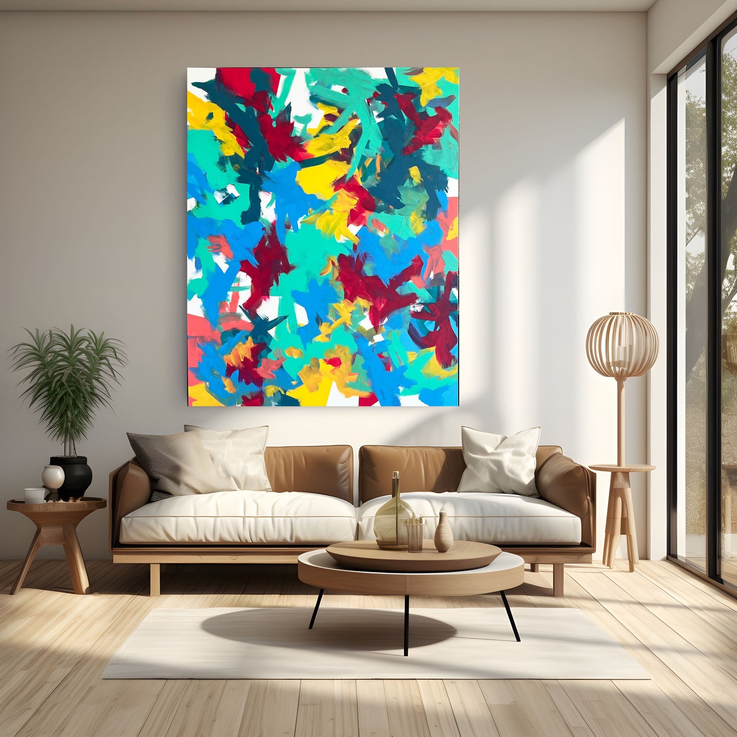 Wild Chorus 48" x 60"