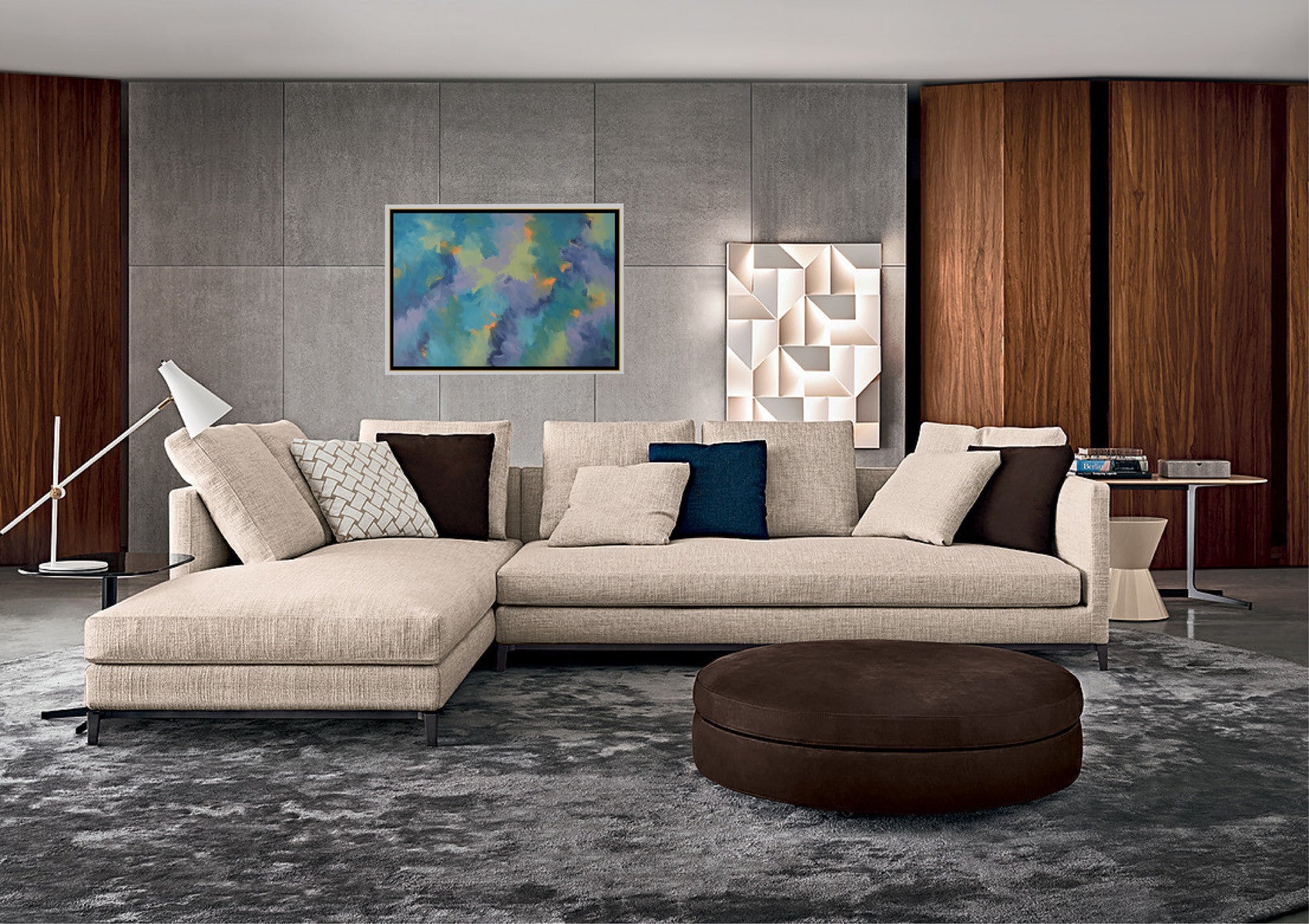 "Garden Delight" with furniture