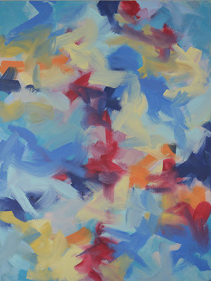 "Composition 012219"    36" x 48"