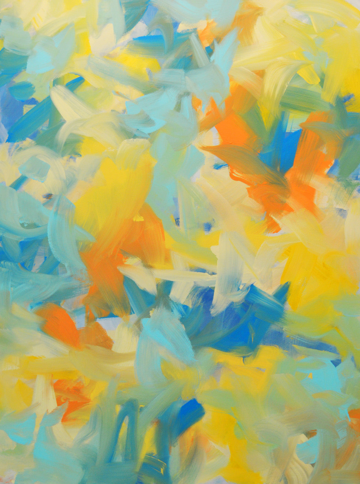 "Composition 022019"    36" x 48"
