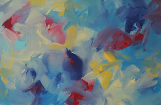 "Swirling Waters 030119B"   24" x 36"
