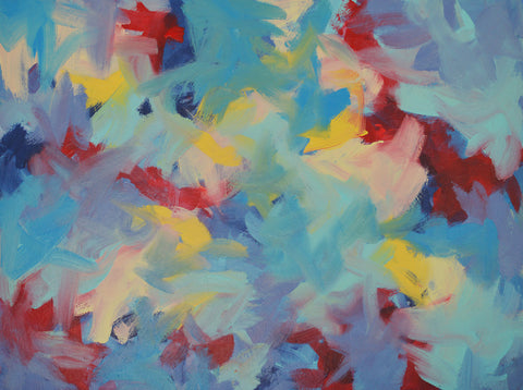 "Composition 032119"    36" x 48"
