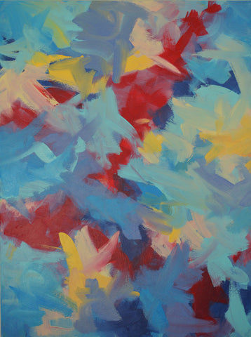 "Composition 032019"    36" x 48"