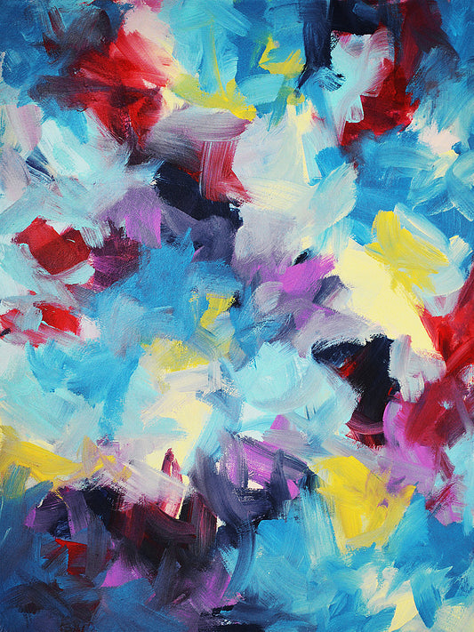 Explosion of Color    36" x 48"