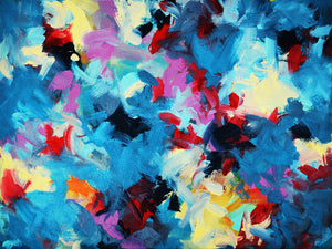 "Colors of Hydrangeas"   36" x 48"