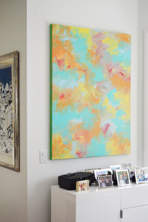 "Glorious Spring"    36" x 48"