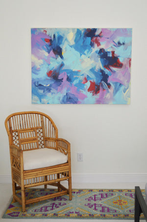 "Swirling Purple 043019"    36" x 48"