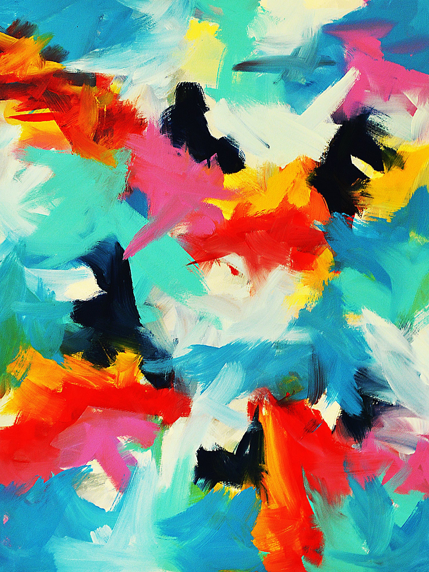 "The Eagles Have Landed"    36" x 48"