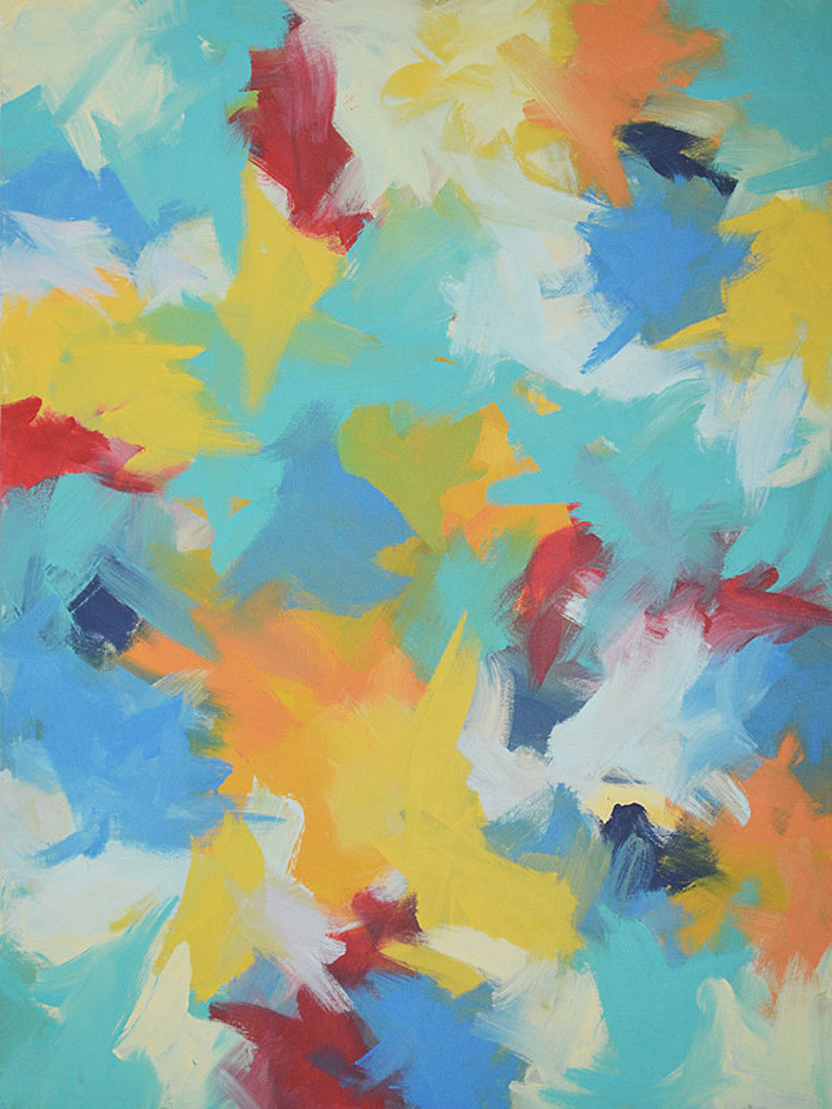 "Fun at the Beach"   36" x 48"