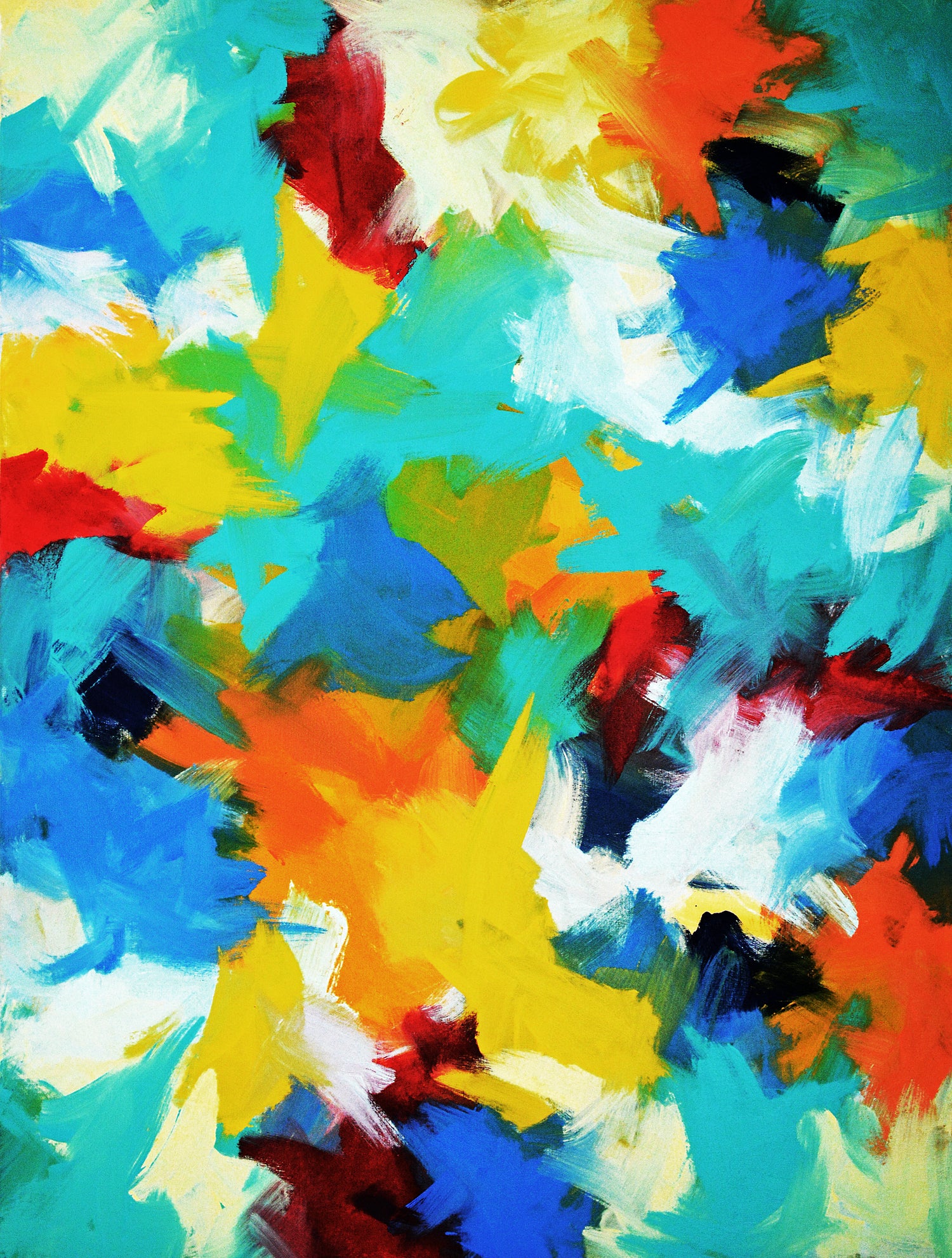 "Fun at the Beach"    36" x 48"