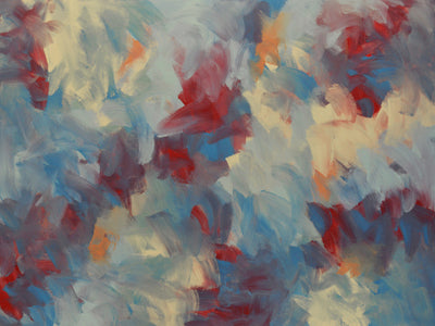 "Fire and Ice II"    36" x 48"