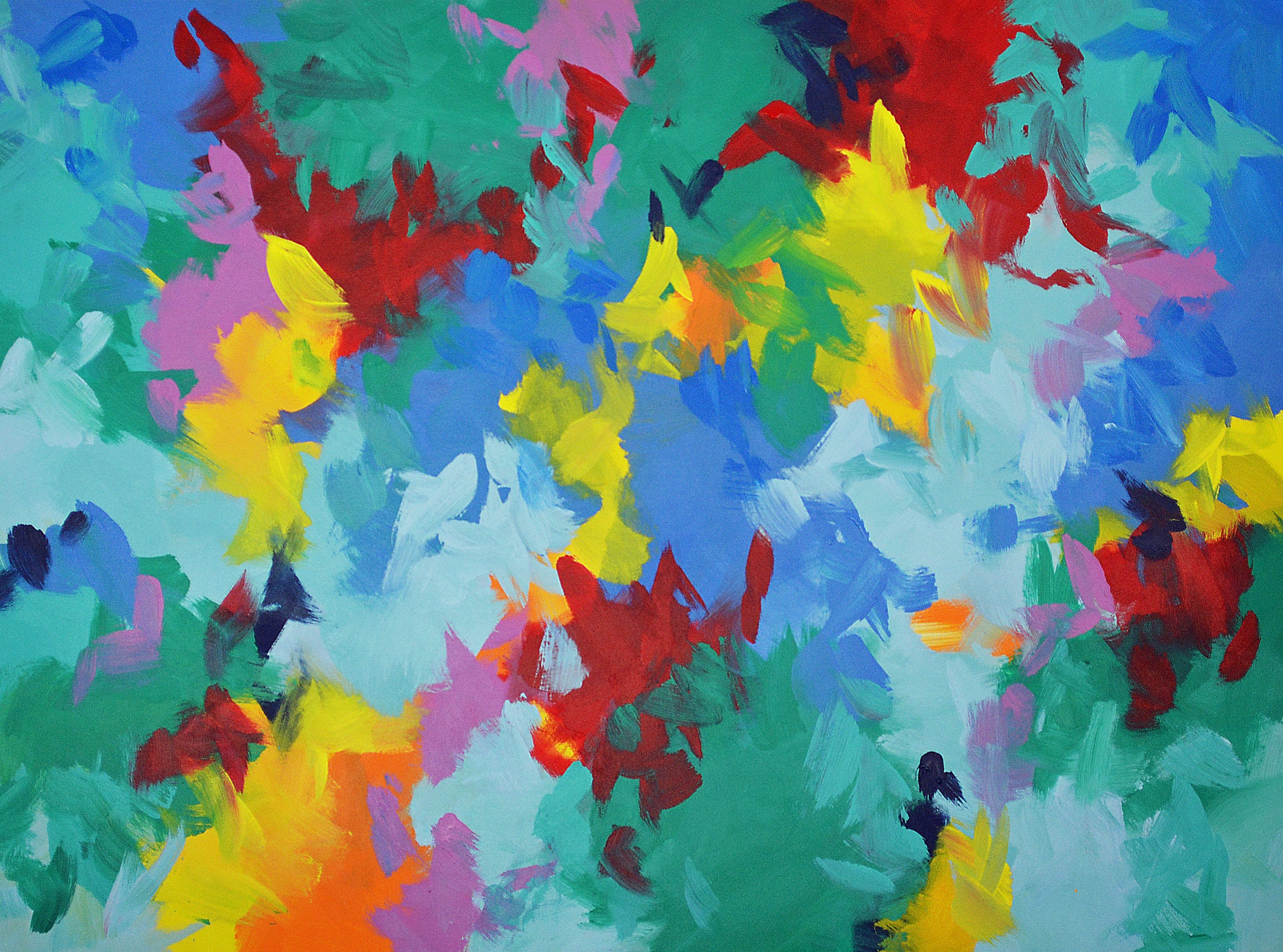 "Joy to the World Too"    36" x 48"
