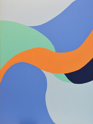"Orange Delight"    36" x 48"