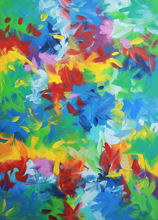 Tropical Gardens   36" x 48"