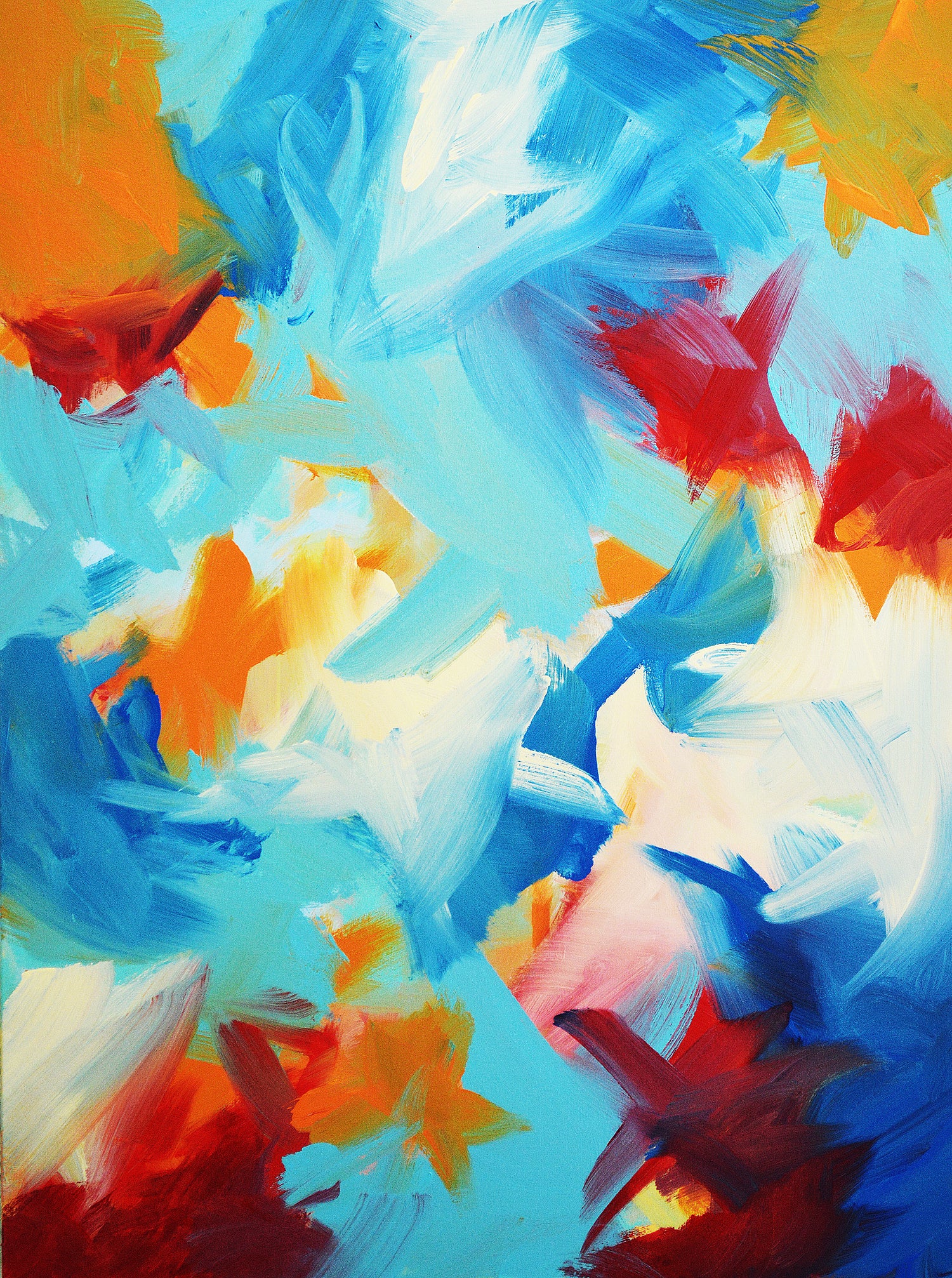 "Blue River"   36" x 48"