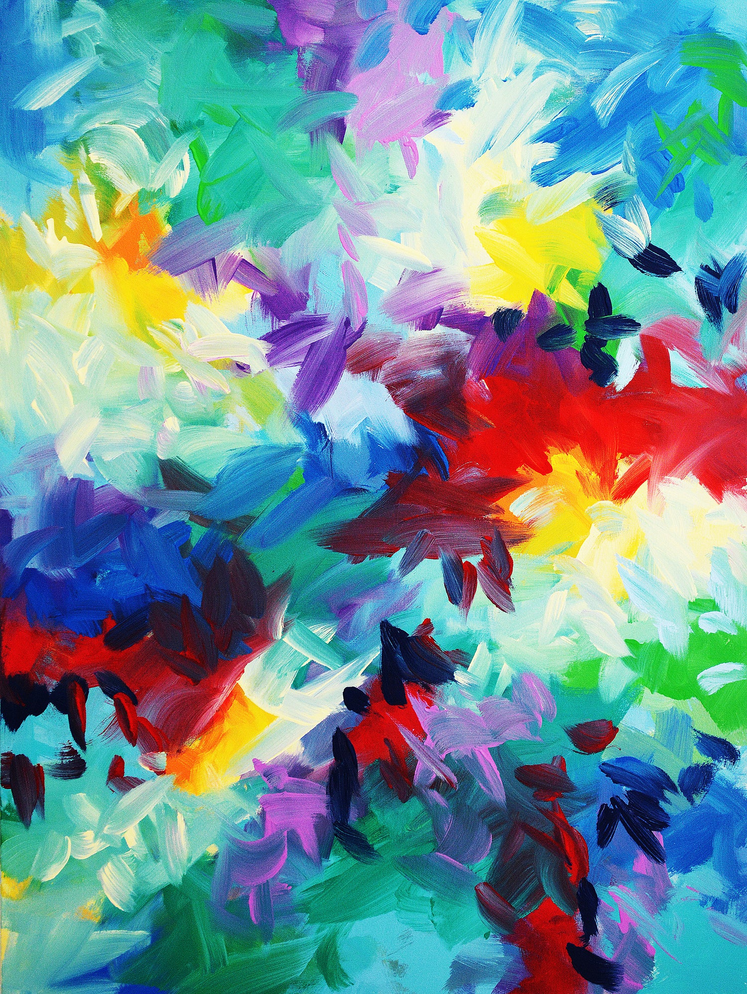 "Tropical Sunshine"   36" x 48"