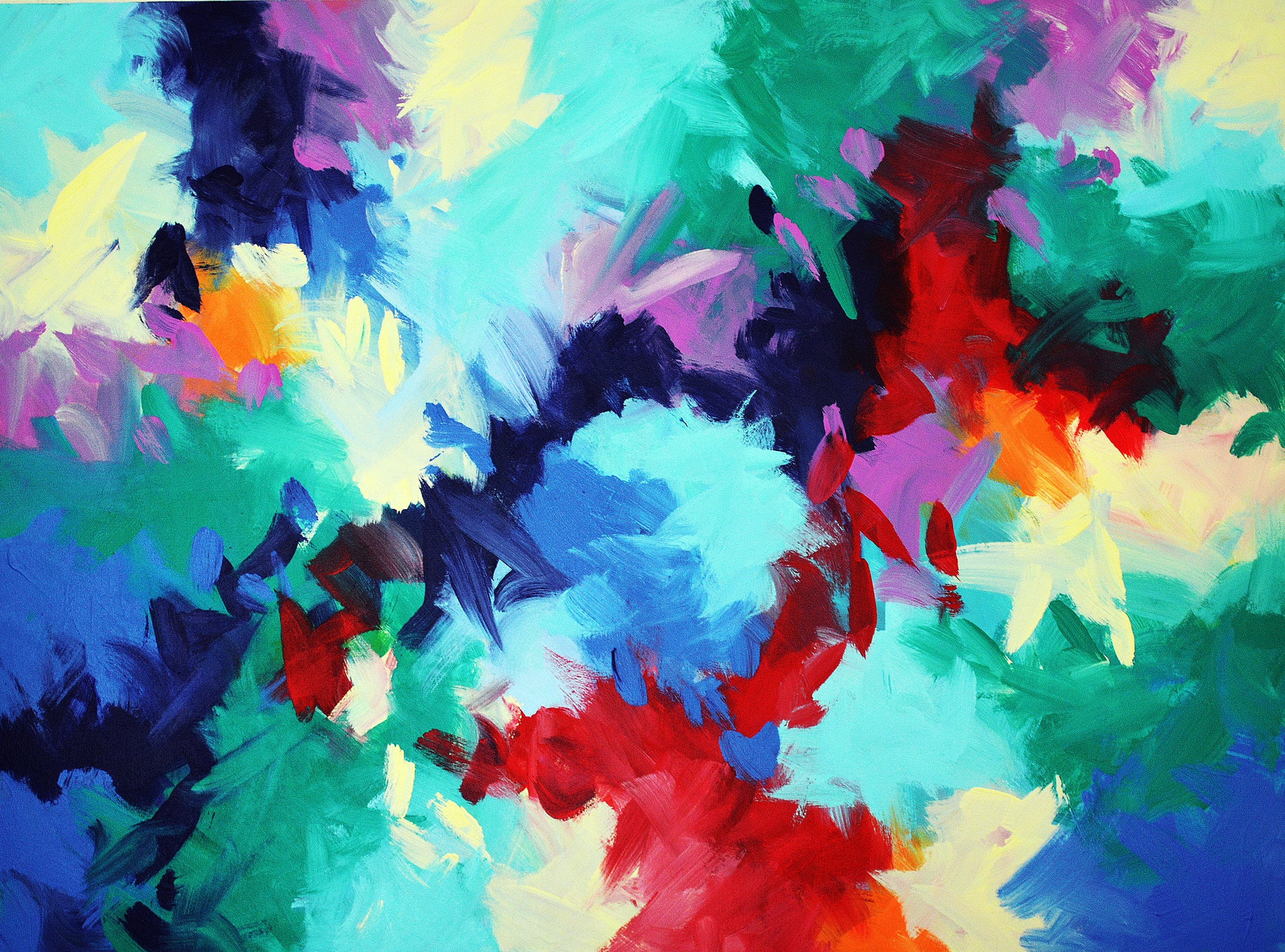 "Gentle Circle"   36" x 48"