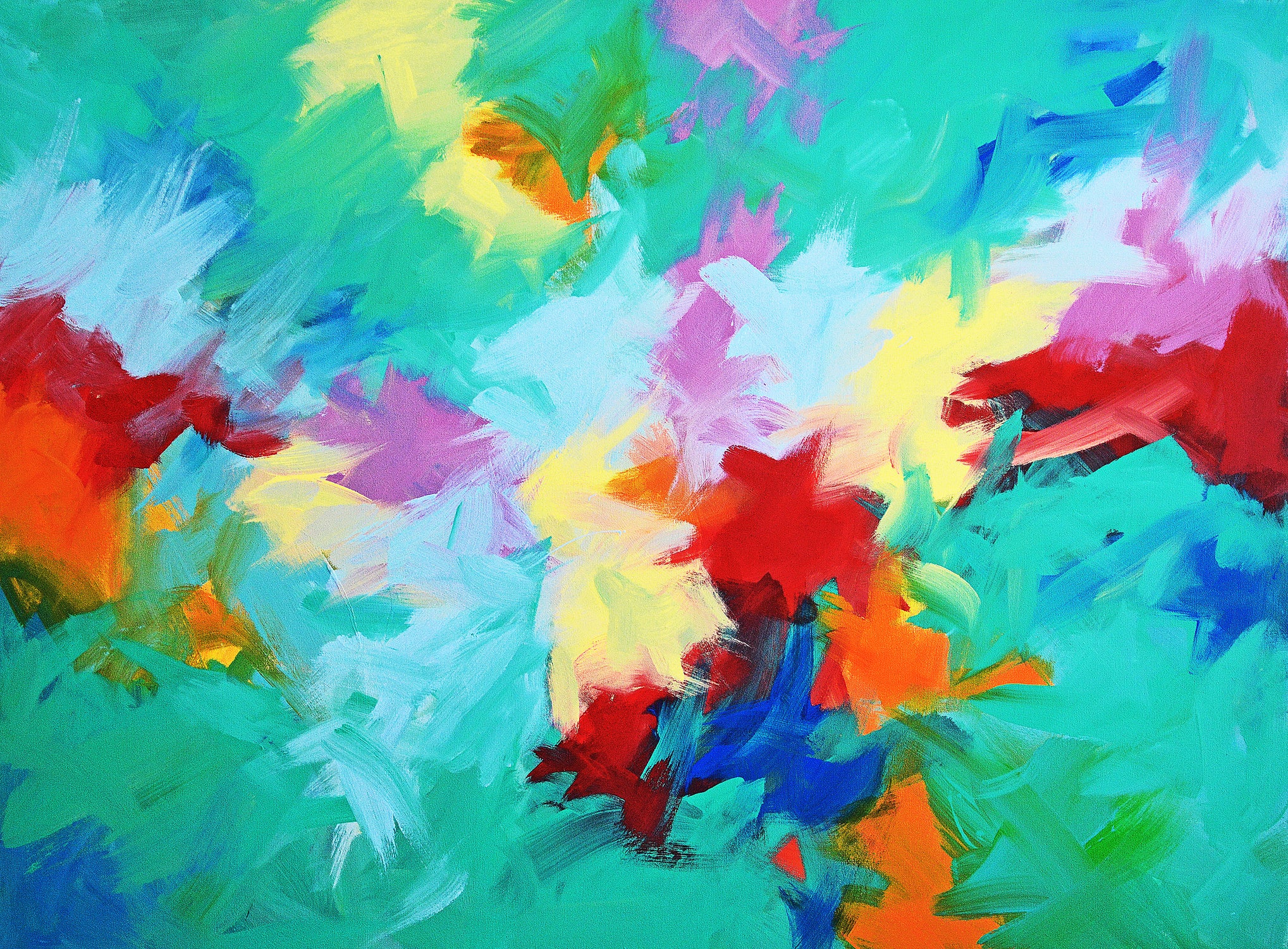 "Gentle River"   36" x 48"
