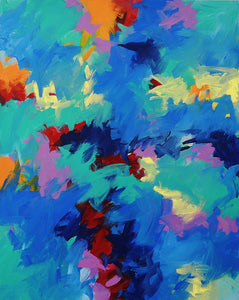 "On Fire"   48" x 60"