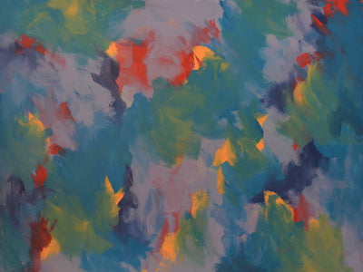 "Underwater Delight"    36" x 48" Framed